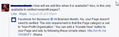 Facebook Donate Now Button To Nonprofits 4