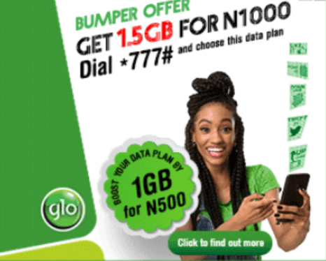 glo 1GB for 500 Naira