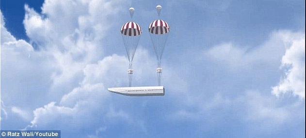 A Plane That Can Detach Its Entire CABIN In Case Of An Emergency & Land Passengers Safely Away From The Crash! 3