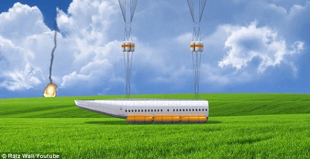 A Plane That Can Detach Its Entire CABIN In Case Of An Emergency & Land Passengers Safely Away From The Crash! 5