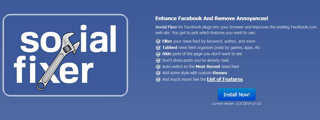 Facebook annoyance