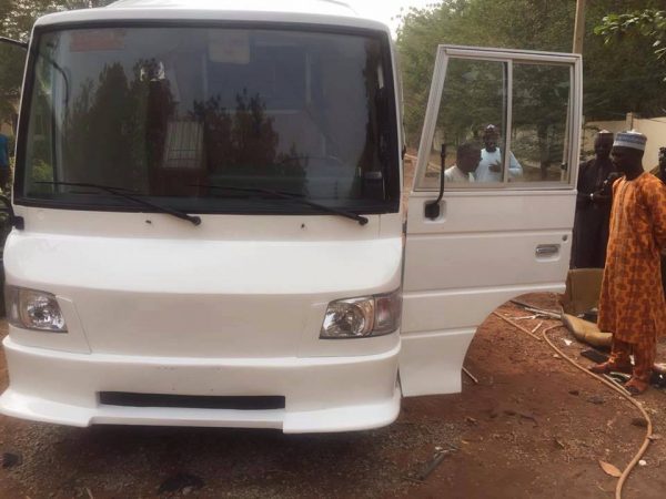 Young Nigerian Creative Crafters that Made a Van and Standing Fan 8