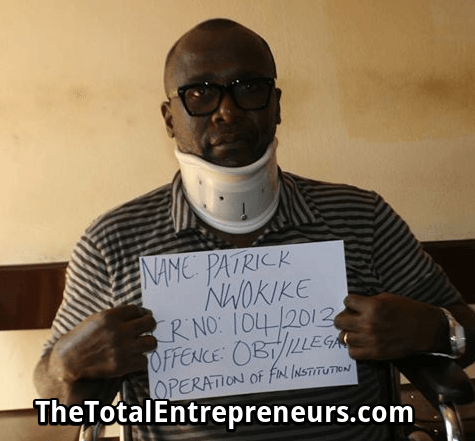 Efcc arrest patrick nwokike md lets partner with you ltd, wonder banks in nigeria, efcc