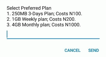 New MTN 4gb for N1000 1GB for N200