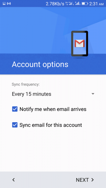 Step by Step Guide to set up email on gmail app