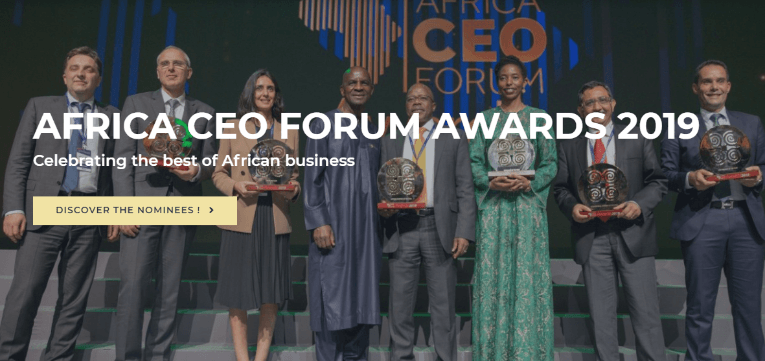 about africa ceo forum awards
