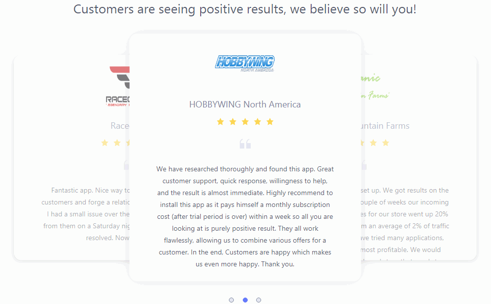 App That Convert eCommerce Visitors To Buy More