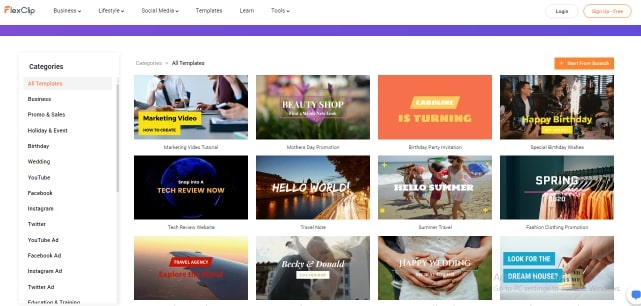 More than 120 Templates created by professionals