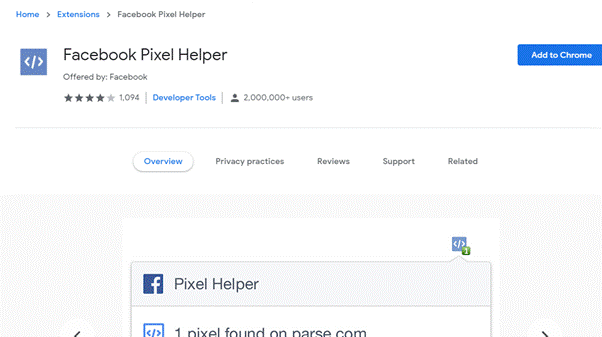 Best Facebook Ads Features Facebook Pixel Helper