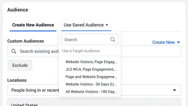 Saved Audience