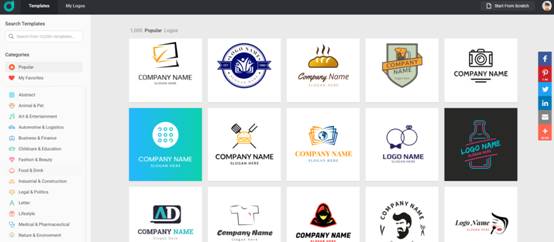 Start making your logo