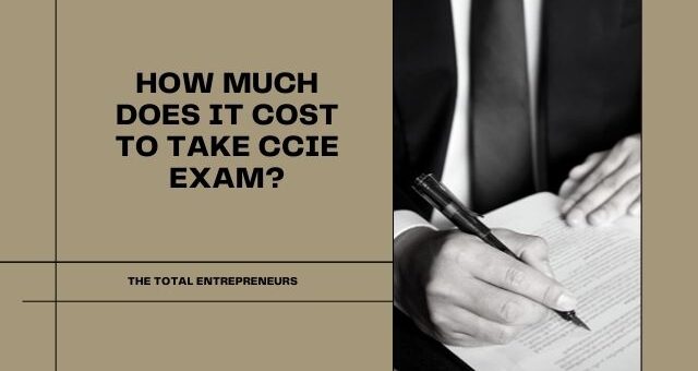 How much does it cost to take CCIE exam?