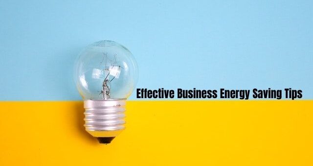effective business energy saving tips startups