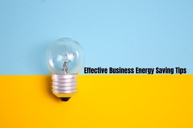 effective business energy saving tips startups