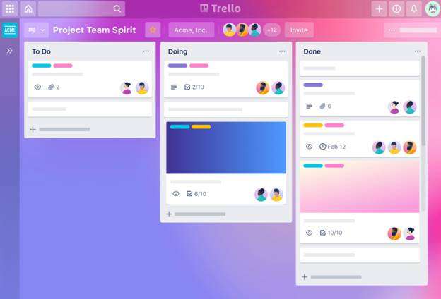 Incorporate Trello for collaboration and project management