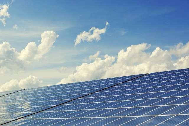 What are the three main types of materials used for PV modules?
