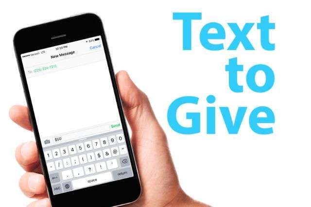Text-to-give Fundraising