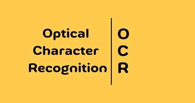 How Does OCR Technology Help In Business Activities?