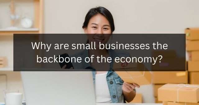 Why are Small Businesses the Backbone of the Economy?
