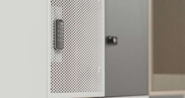 File cabinet locker
