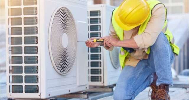 HVAC worker