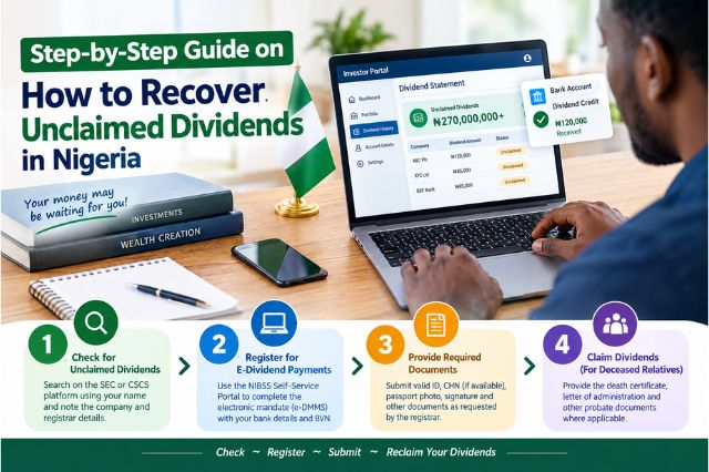 Recover unclaimed dividends in Nigeria