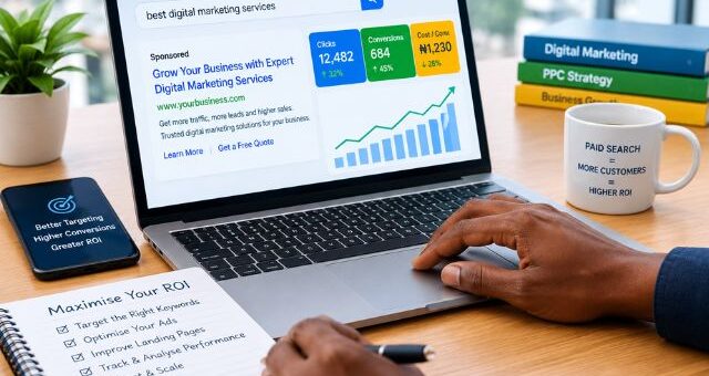 Paid search advertising